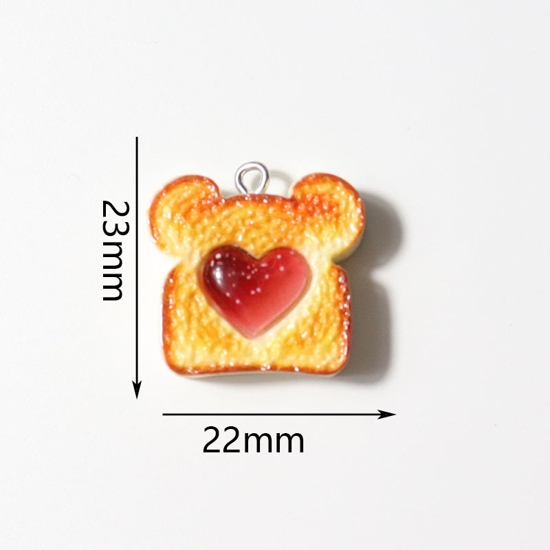10pcs Resin Plastic Bread Pend - Resin Crafts Diy avaliação e preço