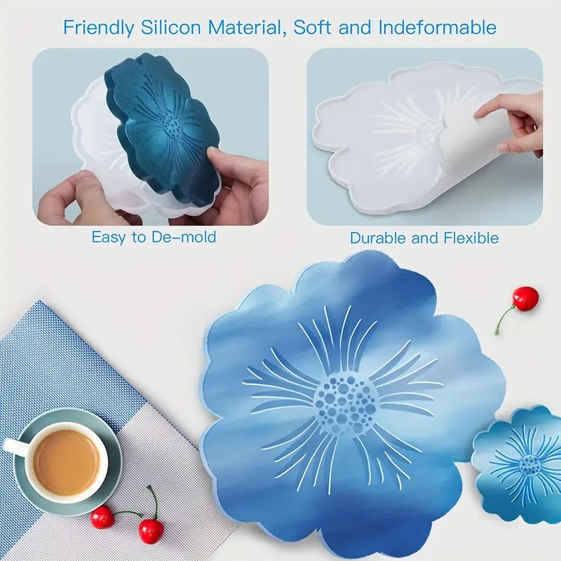 DIY Sakura Shaped Resin Mold - - Geode Mold Silicone avaliação e preço