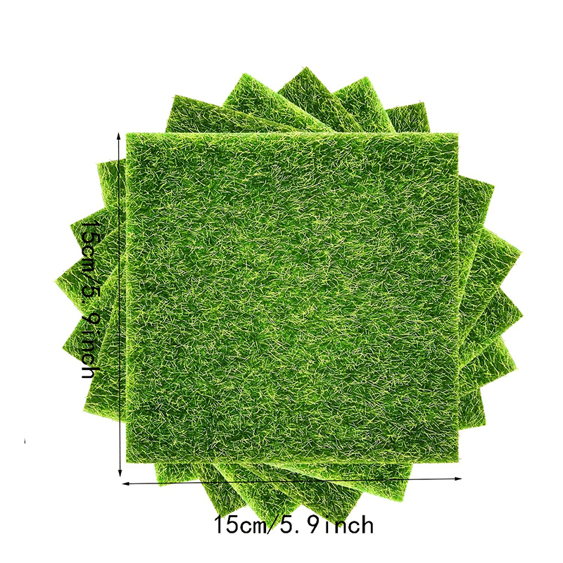 15cm/30cm Artificial Lawn Gras - Terrarium Moss Art avaliação e preço