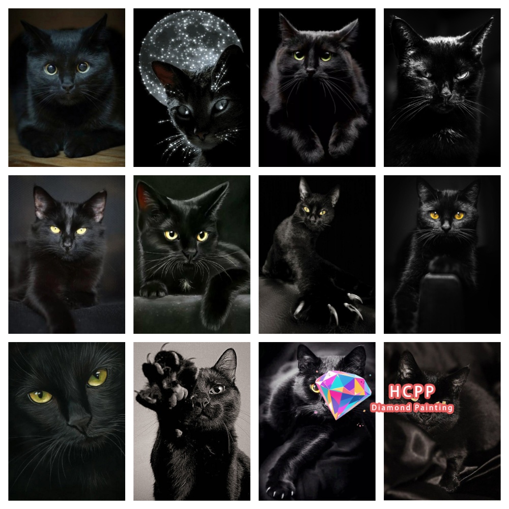 unframe Black Cat Animal Diamo - Resin Craft Kit avaliação e preço