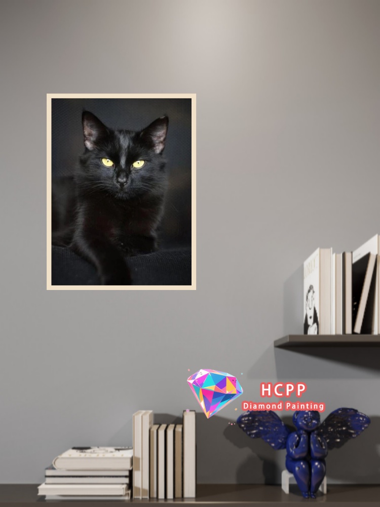 unframe Black Cat Animal Diamo - Resin Craft Kit avaliação e preço