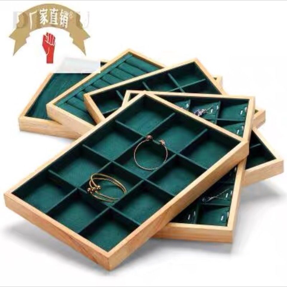Dark Green Velvet Bamboo Jewel - Wood Ring Blank avaliação e preço