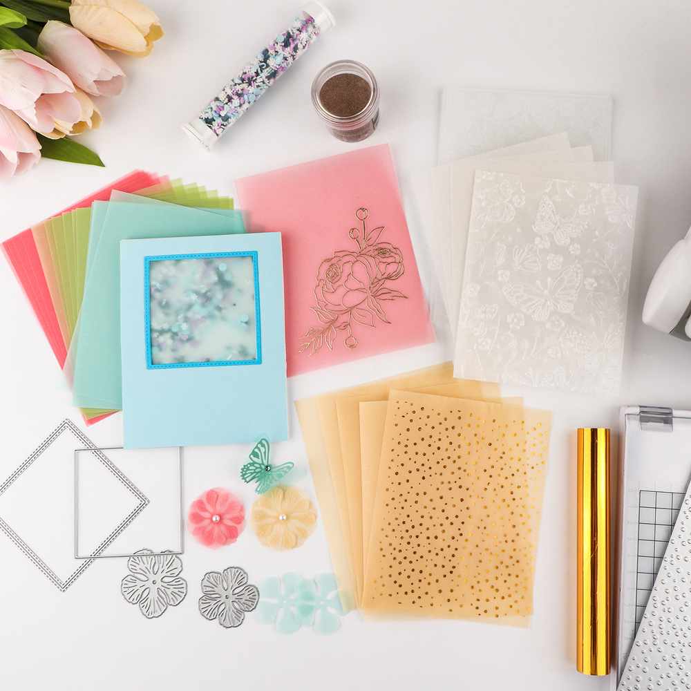 30pcs Colored Gold/Silver Fros - Gold Foil Flakes avaliação e preço