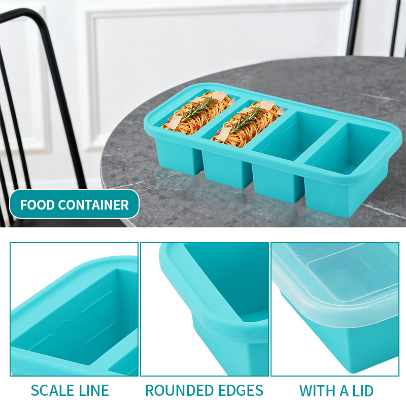 2 or 3-piece Silicone Freezer  - Serving Tray Mold avaliação e preço