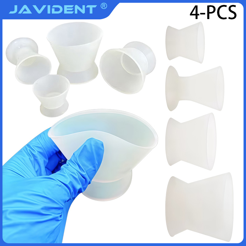 4Pcs Dental Silicone Self-Curi - Mixing Cup Silicone avaliação e preço