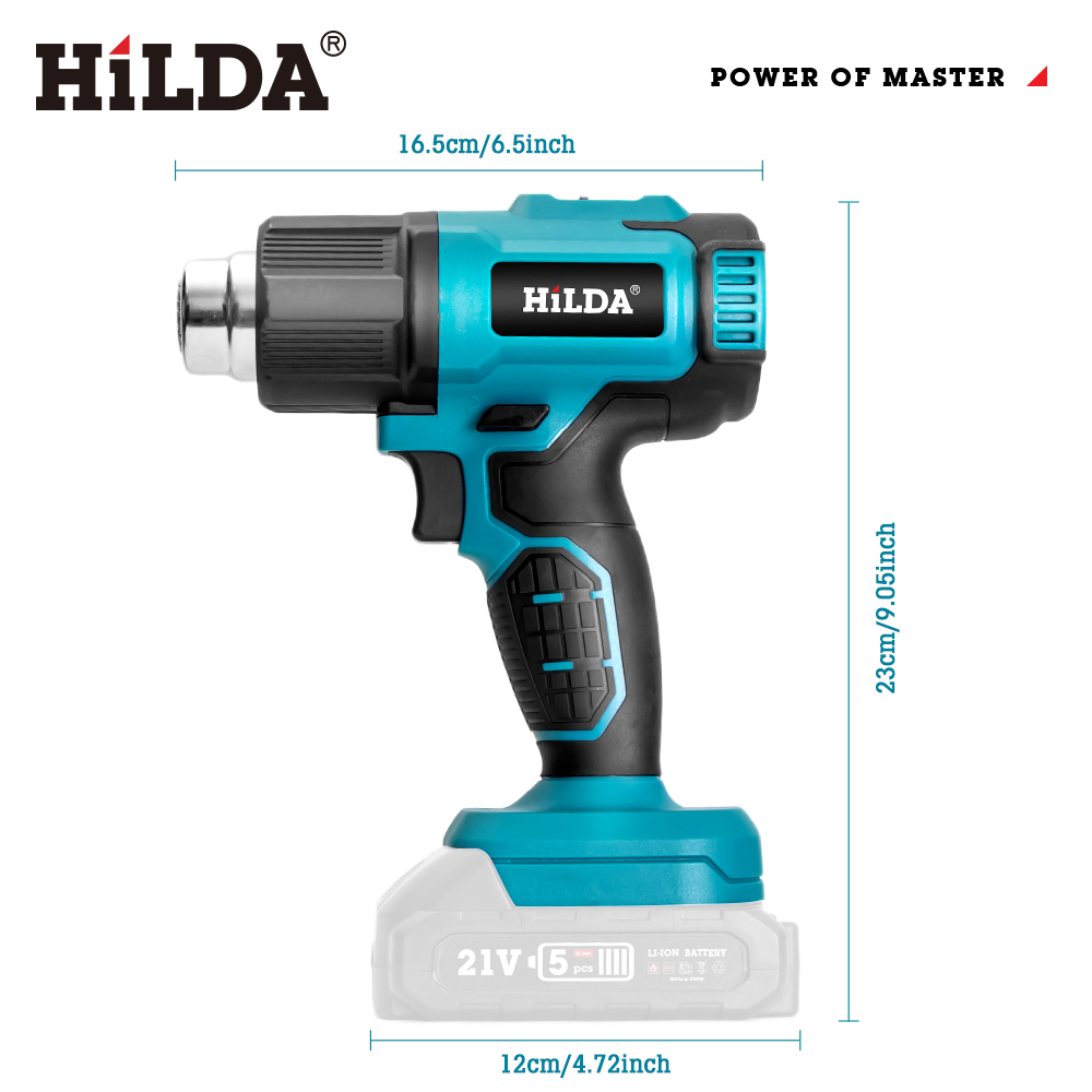 HILDA Handheld Hot Air Gun Adj - Heat Gun Small avaliação e preço