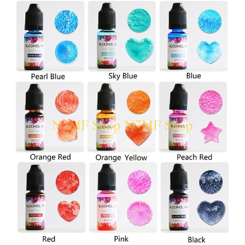 N7MF 26 Vibrant Color High Con - Resin Dye Alcohol avaliação e preço