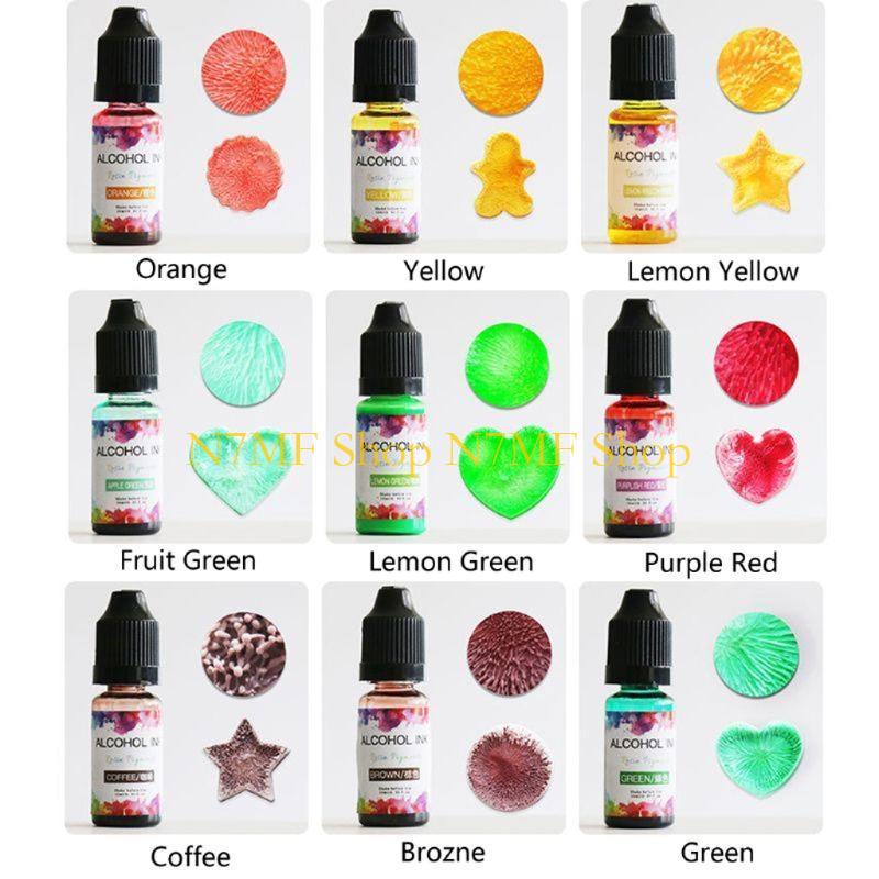 N7MF 26 Vibrant Color High Con - Resin Dye Alcohol avaliação e preço
