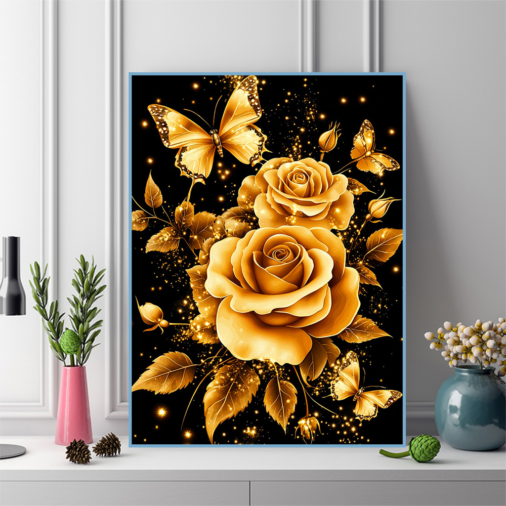 1PC frameless  Diamond Paintin - Resin Craft Kit avaliação e preço