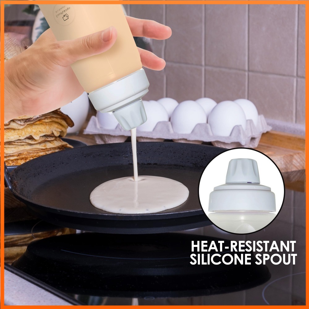 1000ML Silicone Pancake Batter - Mixing Cup Silicone avaliação e preço