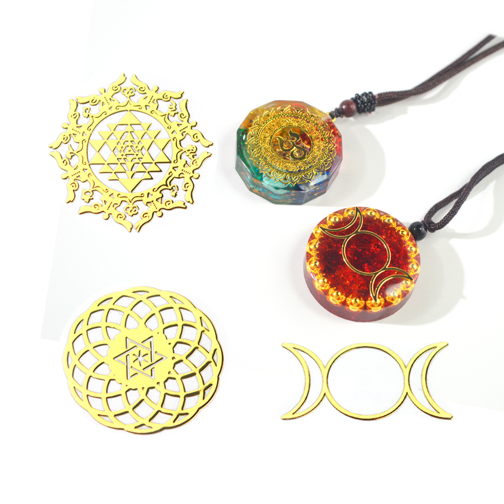 JF068 New Tower Metal Orgonite - Resin Crafts Diy avaliação e preço