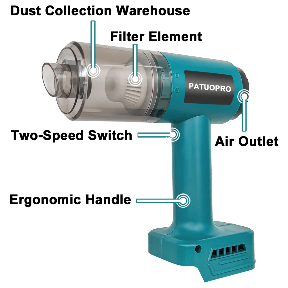 Mini Brushless Handheld Vacuum - Vacuum Chamber Small avaliação e preço