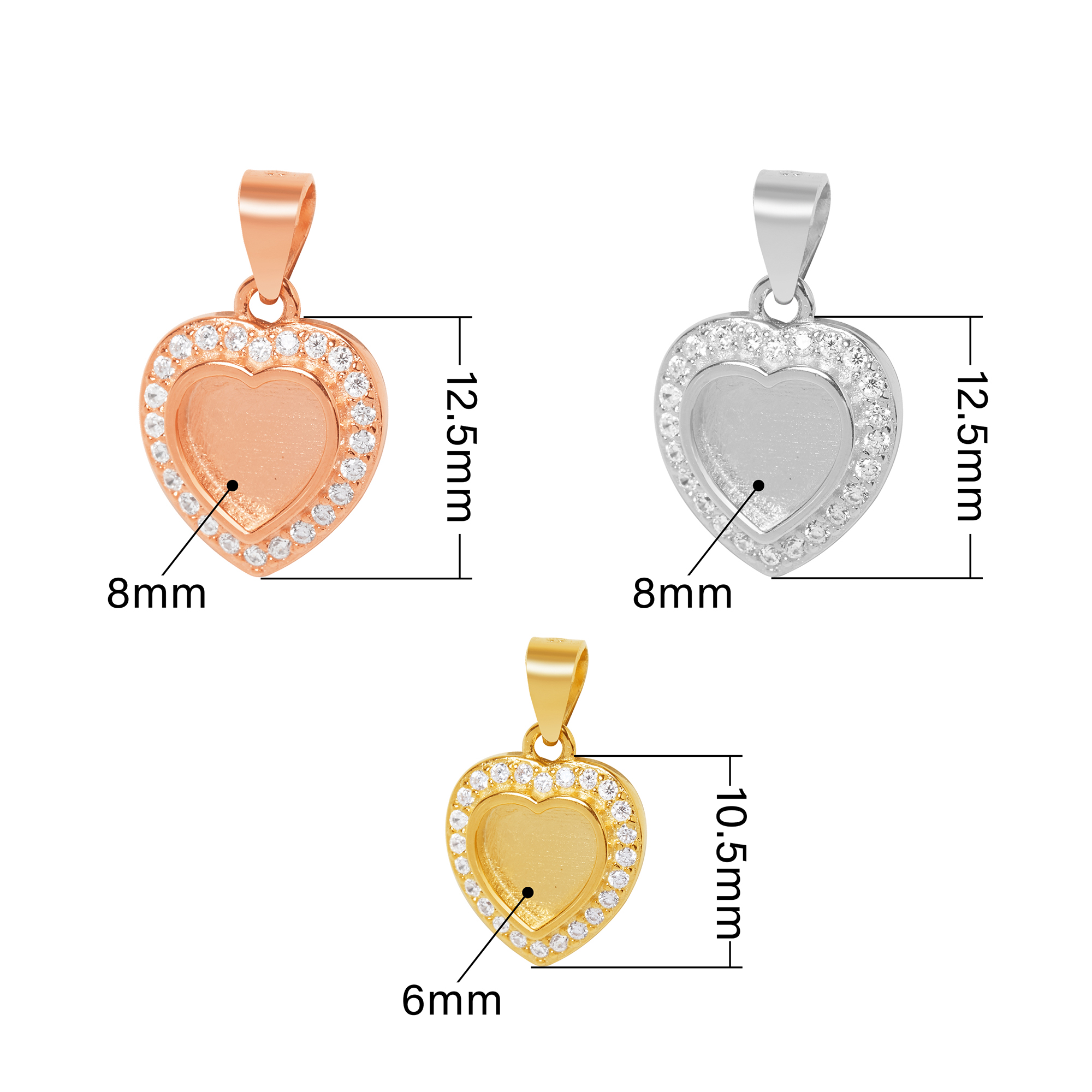 Keepsake Mother Milk Resin Hal - Bezels Set Pendant avaliação e preço