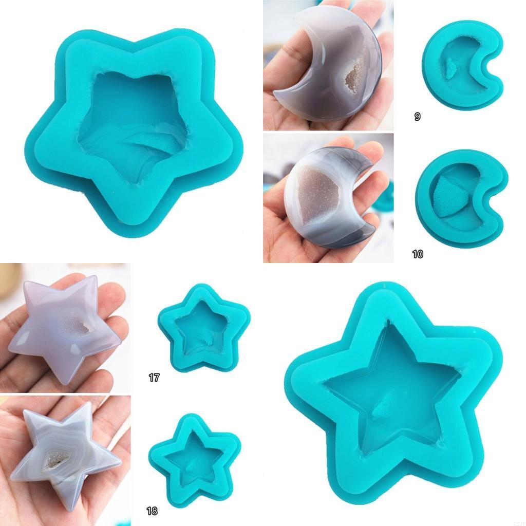 Creative Art Craft Resin Rock  - Geode Mold Silicone avaliação e preço