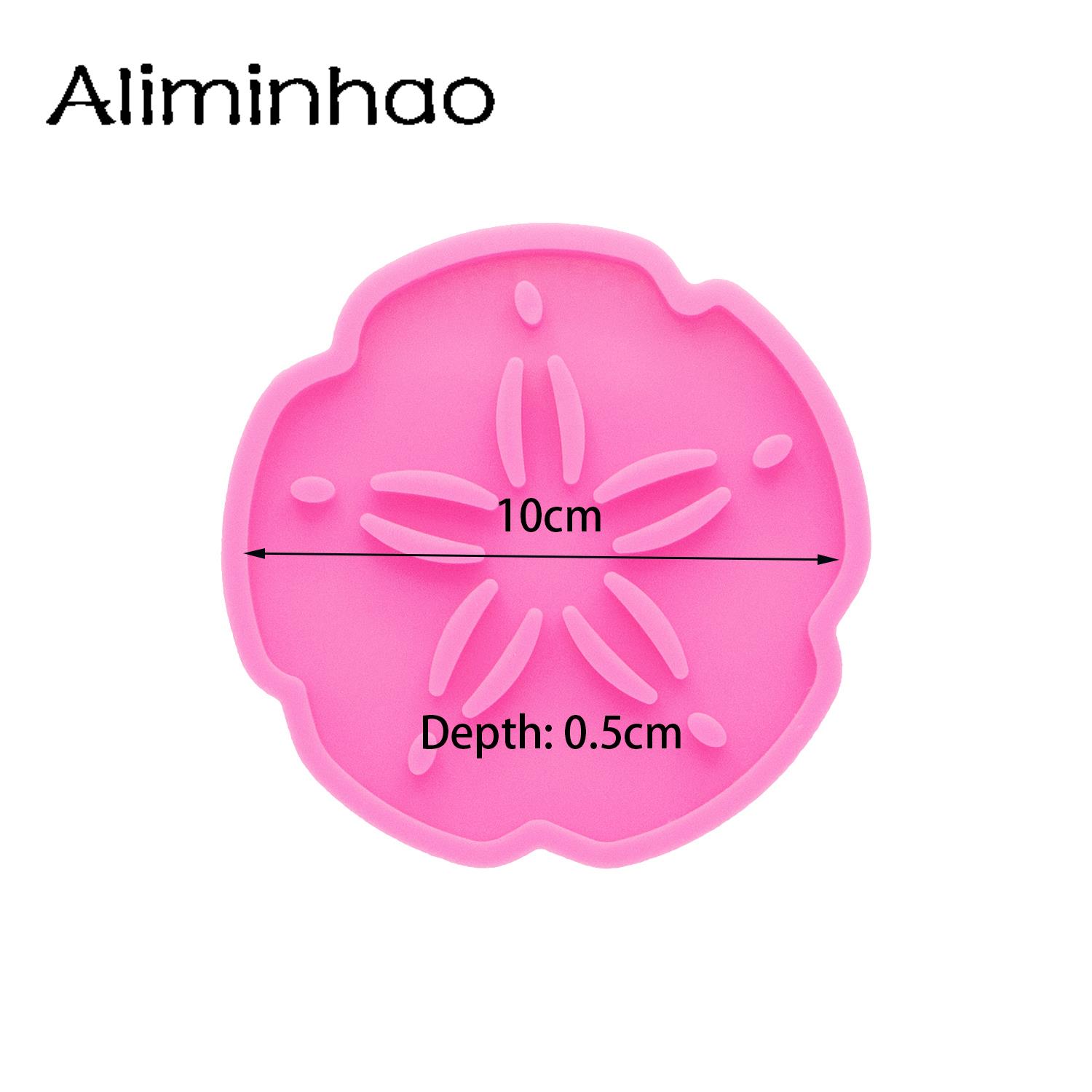 DY1230 10cm Round Lotus Flower - Geode Mold Silicone avaliação e preço