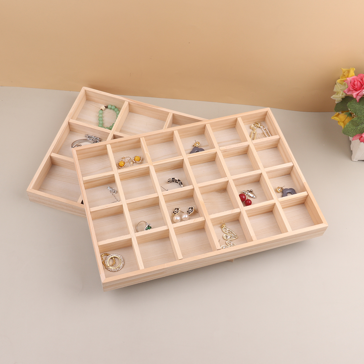 Wooden Jewelry Display Stackab - Wood Ring Blank avaliação e preço
