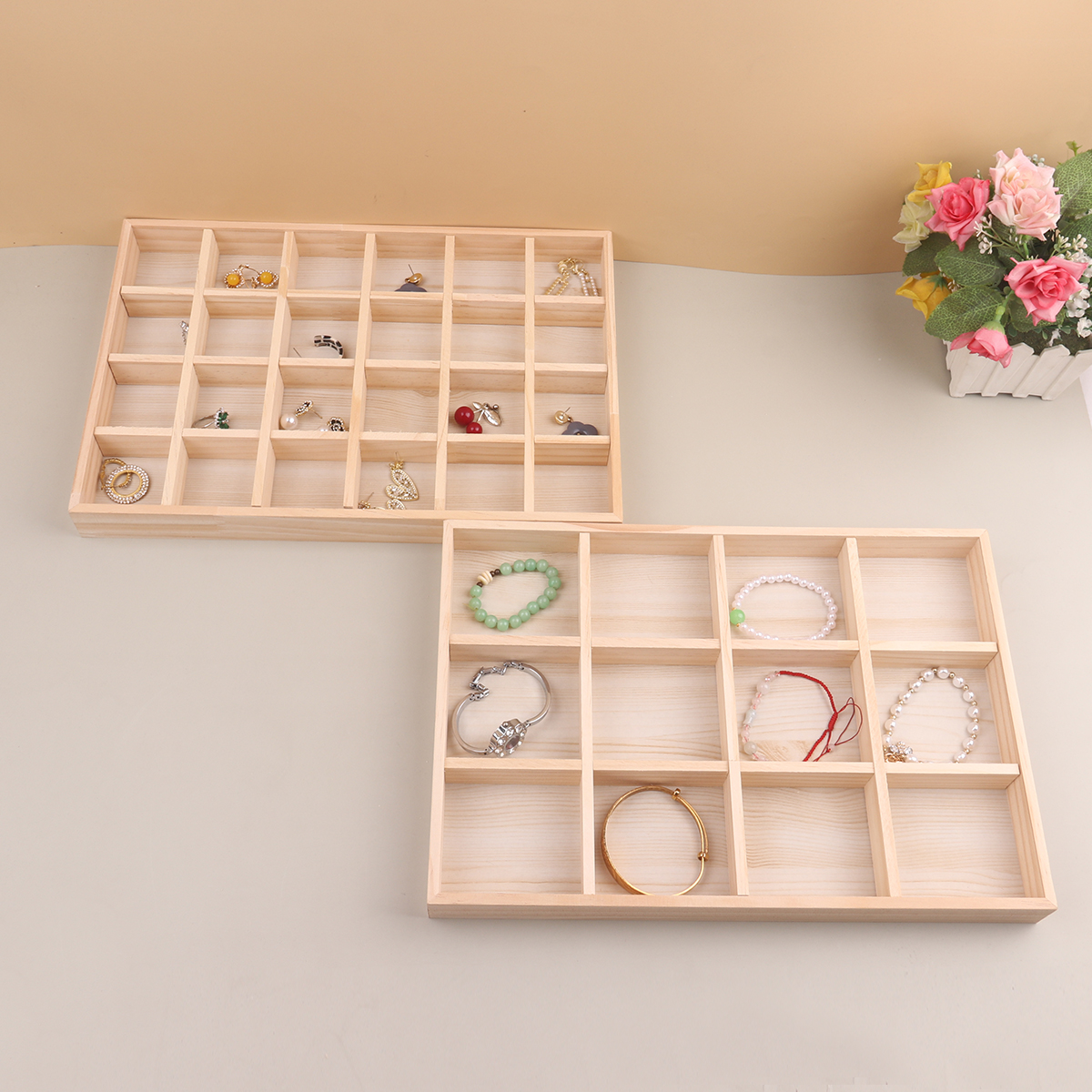 Wooden Jewelry Display Stackab - Wood Ring Blank avaliação e preço