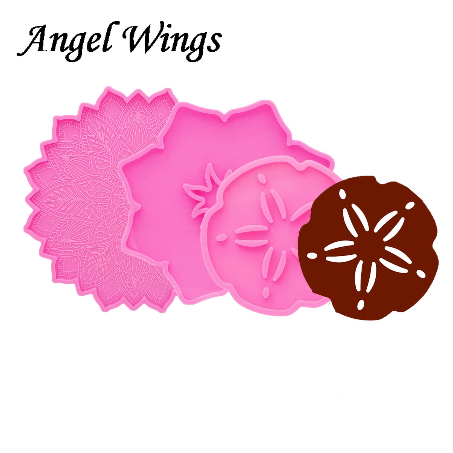 Flower Coaster Silicone Molds  - Geode Mold Silicone avaliação e preço
