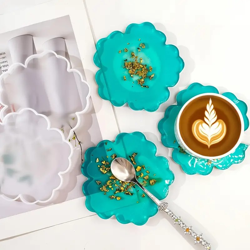 diy sakura shaped resin mold - - Geode Mold Silicone avaliação e preço