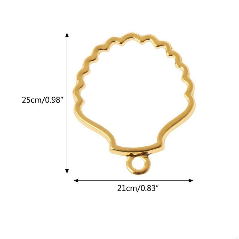   5Pcs Blank Frame Pendant for - Bezels Set Pendant avaliação e preço