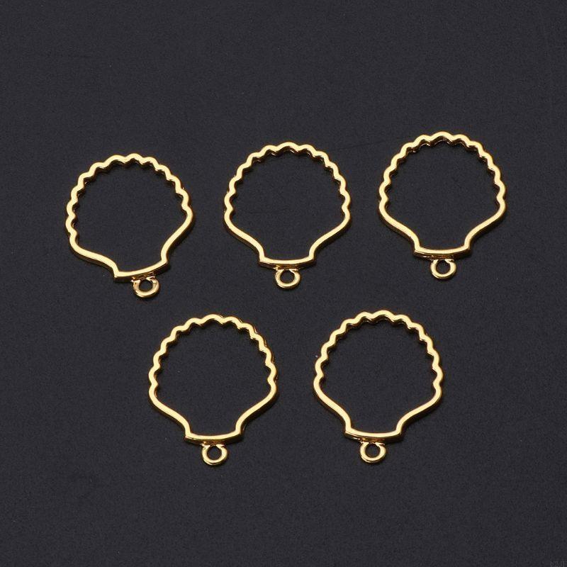   5Pcs Blank Frame Pendant for - Bezels Set Pendant avaliação e preço