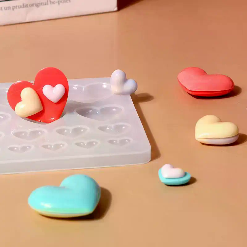 Silicone Mold Heart Shape Pend - Resin Craft Workshop avaliação e preço