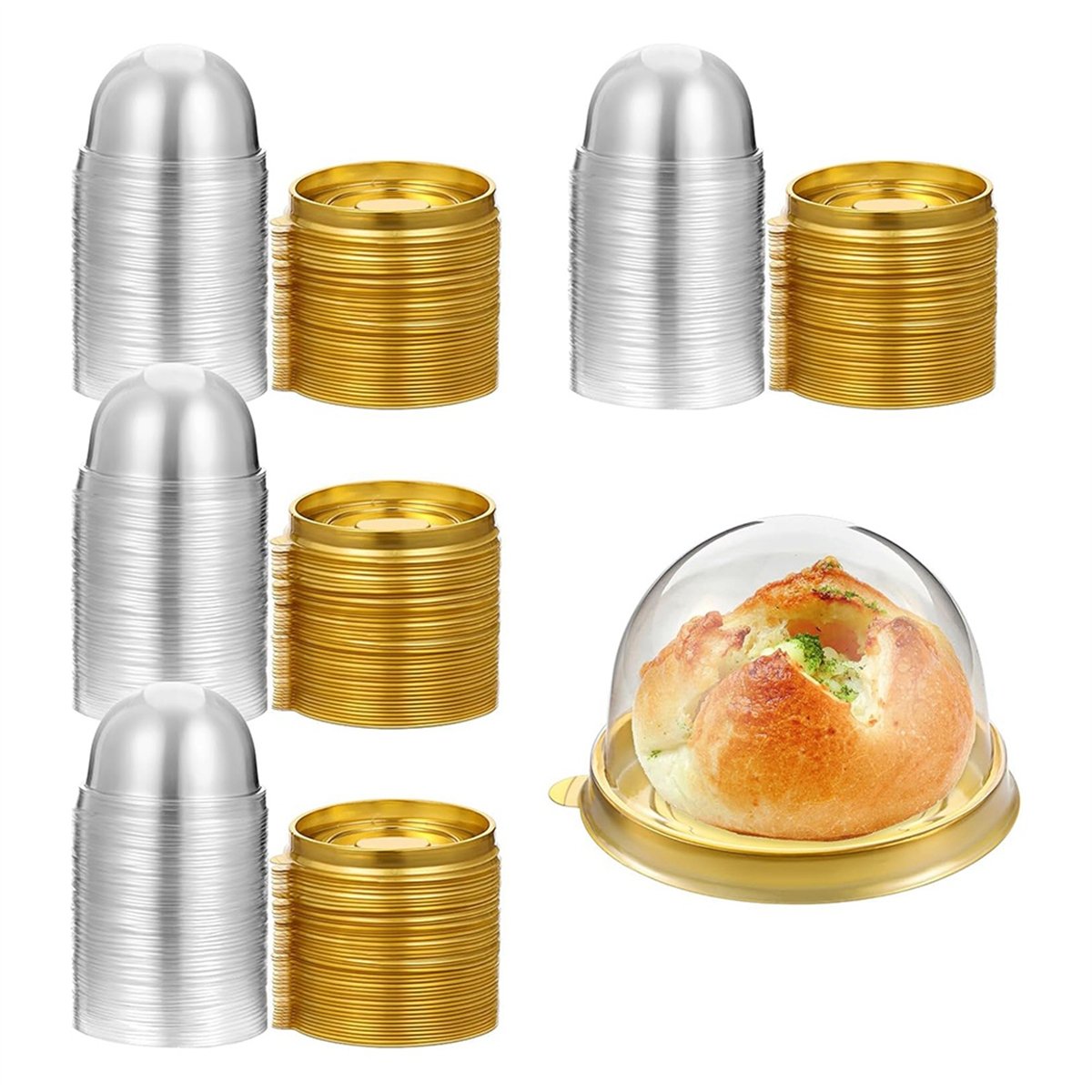 New Charcuterie Domes with Lid - Dome Mold Clear avaliação e preço