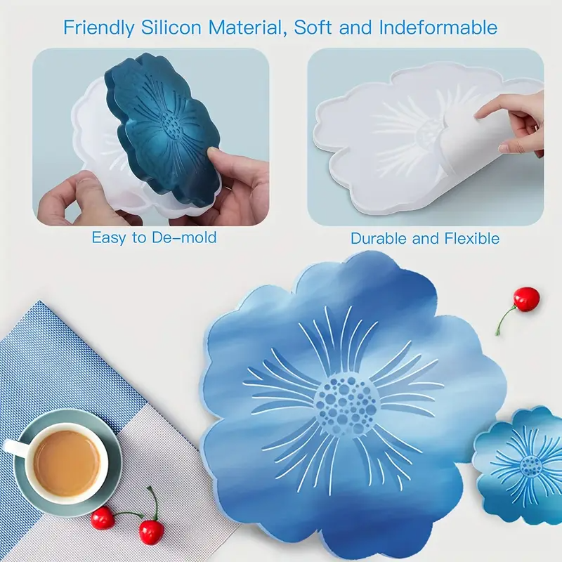 DIY Sakura Shaped Resin Mold - - Geode Mold Silicone avaliação e preço