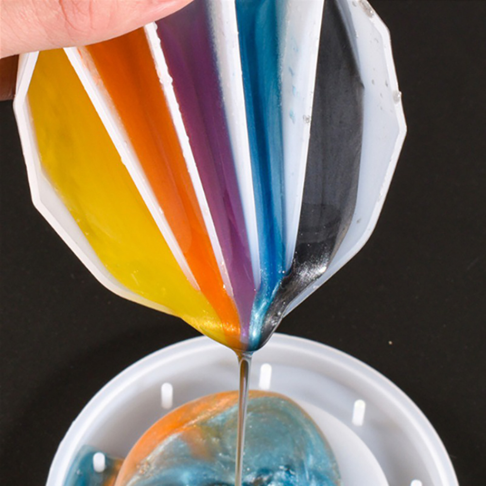 2/3/4/5 Grids Silicone Split C - Mixing Cup Silicone avaliação e preço