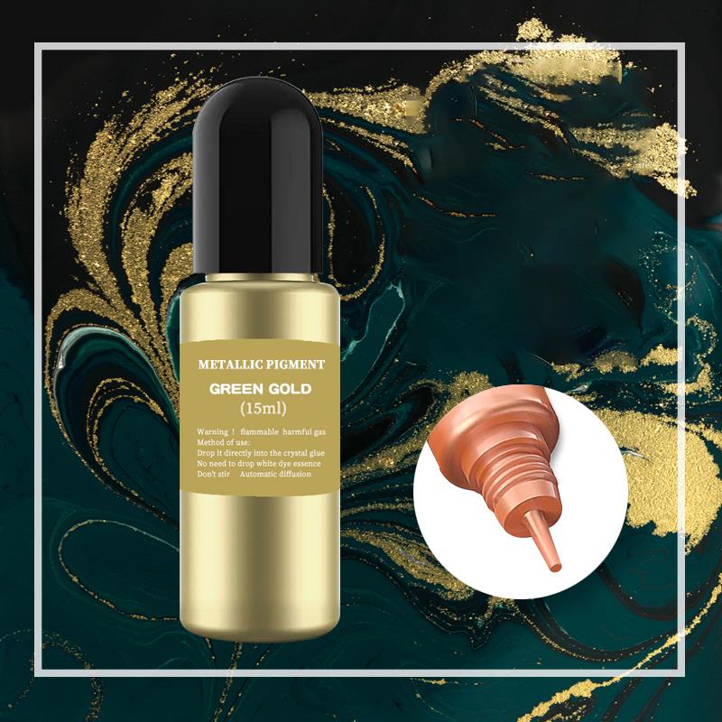 15ml Metal Resin Pigment Alcoh - Resin Dye Alcohol avaliação e preço