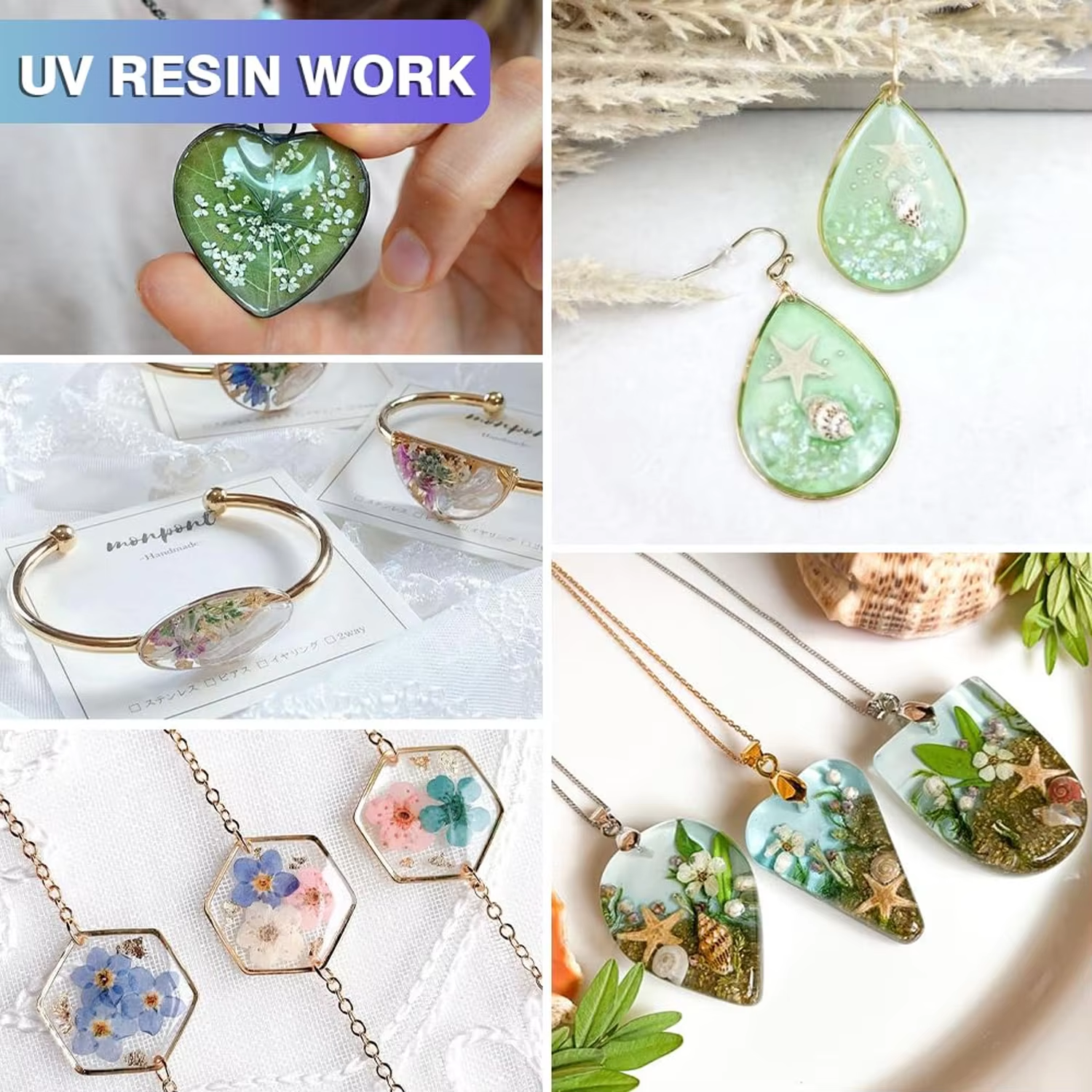UV Resin Crystal Clear Ultravi - Epoxy Uv Resin Kit avaliação e preço