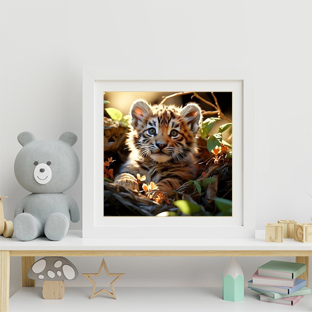 Momoart Diamond Painting Tiger - Resin Craft For Beginners avaliação e preço