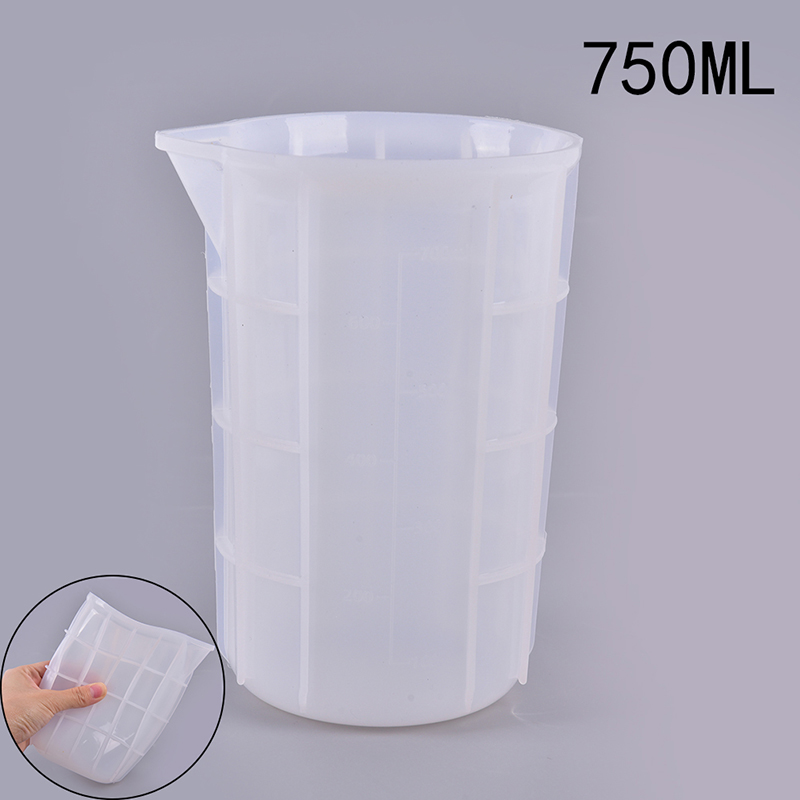 【Q】750ml Silicone Measuring Cu - Mixing Cup Silicone avaliação e preço