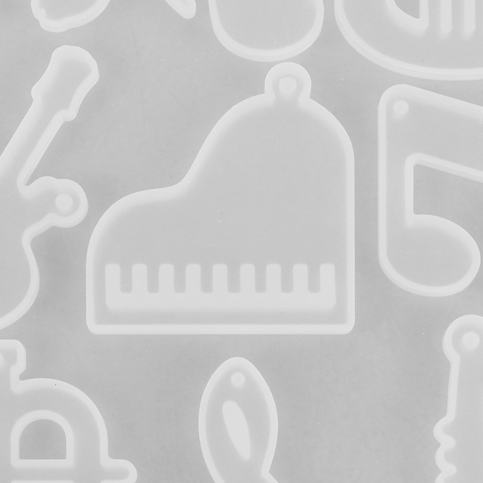 3Pcs Music Themed Silicone Mol - Resin Craft Workshop avaliação e preço