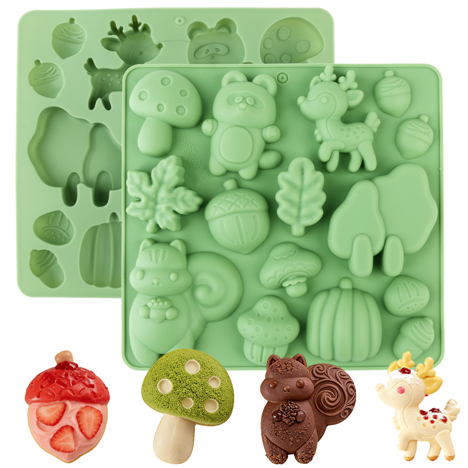 1 Silicone Cake Mold in the Sh - Resin Craft Supplies avaliação e preço