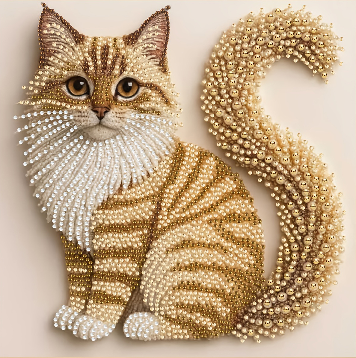 5D Diamond Painting Set, Fluff - Resin Craft Kit avaliação e preço