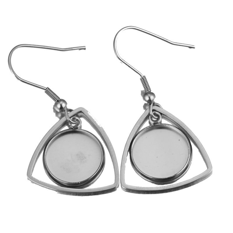 10pc Stainless Steel Tray Beze - Bezels Set Pendant avaliação e preço