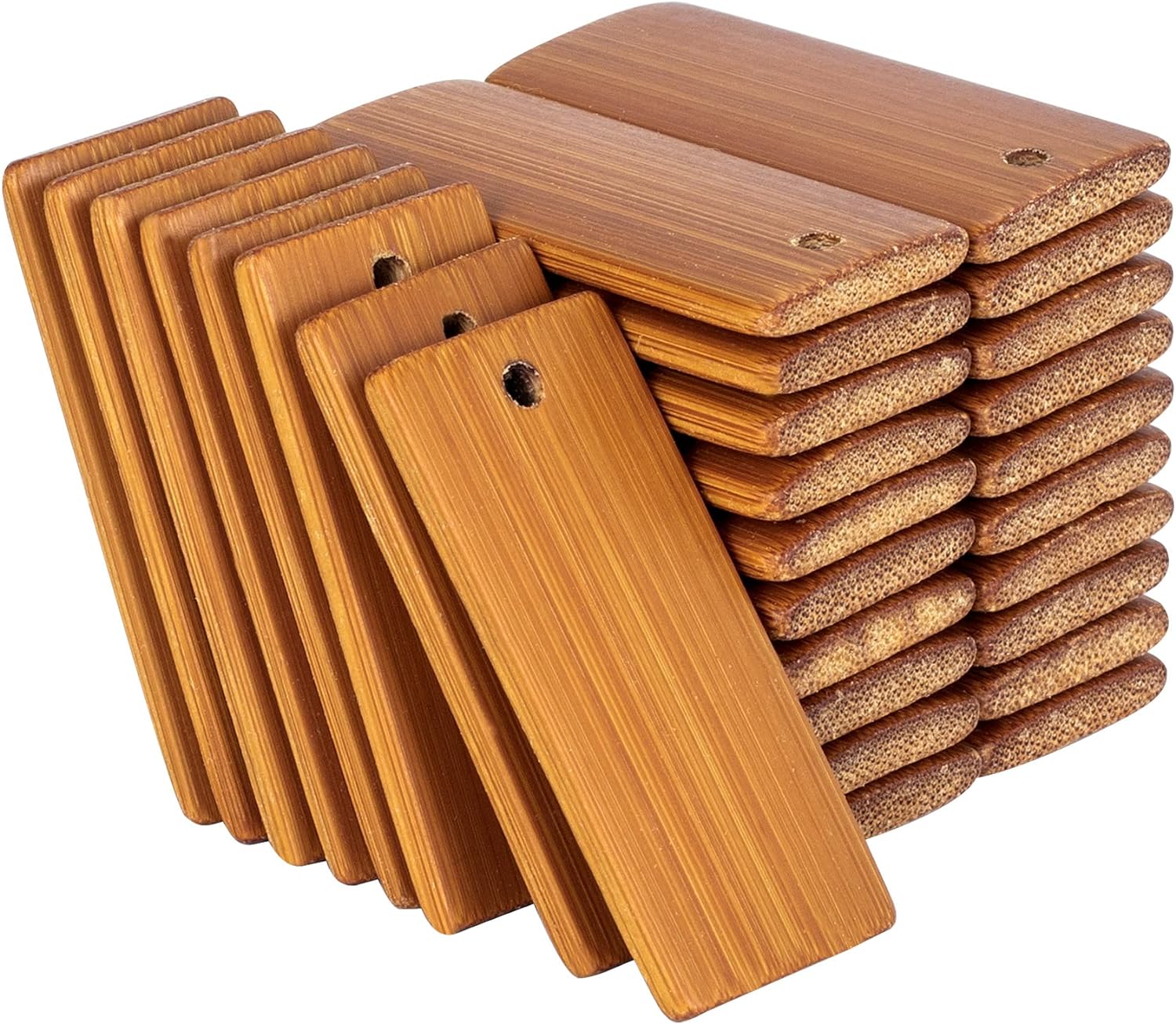 50Pcs Natural Wood Blanks 45x2 - Wood Ring Blank avaliação e preço
