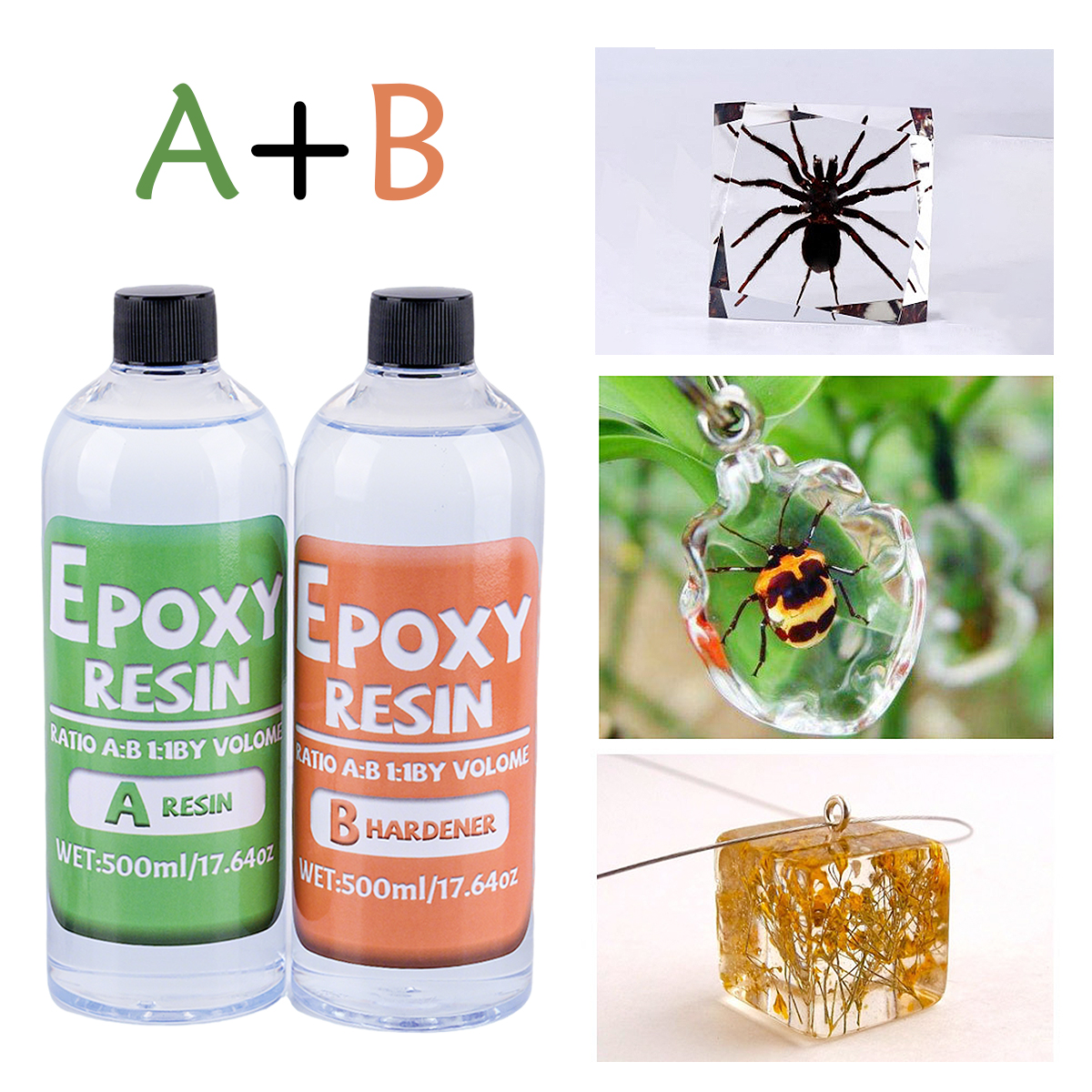 1:1 AB Resin Epoxy Glue Kit Hi - Resin Jewelry Kit avaliação e preço