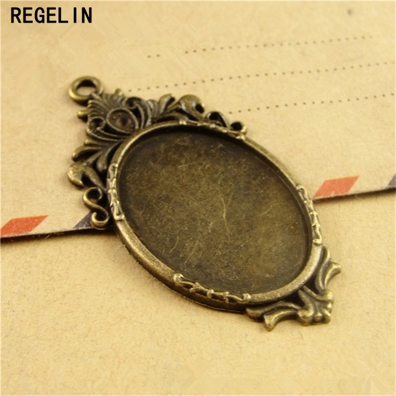 REGELIN Antique Bronze Pendant - Bezels Set Pendant avaliação e preço