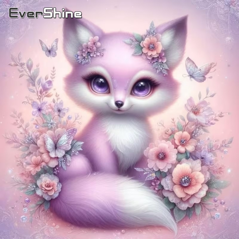 EverShine Fox Diamond Painting - Resin Craft For Beginners avaliação e preço