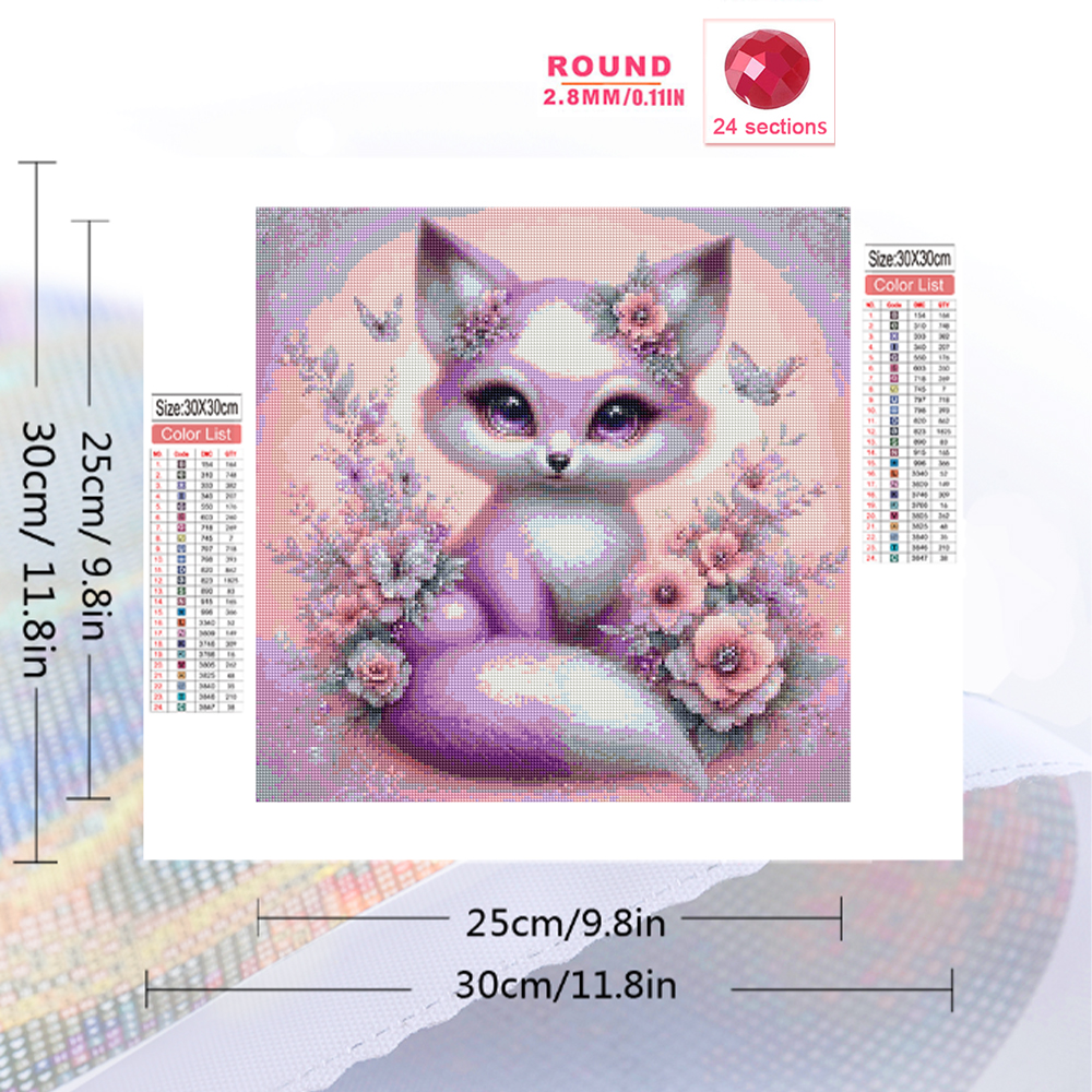 EverShine Fox Diamond Painting - Resin Craft For Beginners avaliação e preço