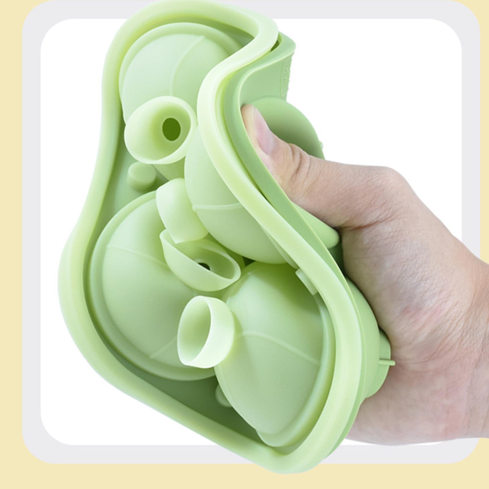Sphere Ice Mold Silicone Ice B - Serving Tray Mold avaliação e preço