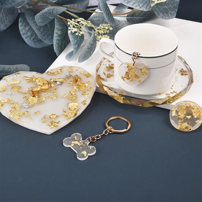 1/2/3/5/10g Imitation Gold Sli - Gold Foil Flakes avaliação e preço