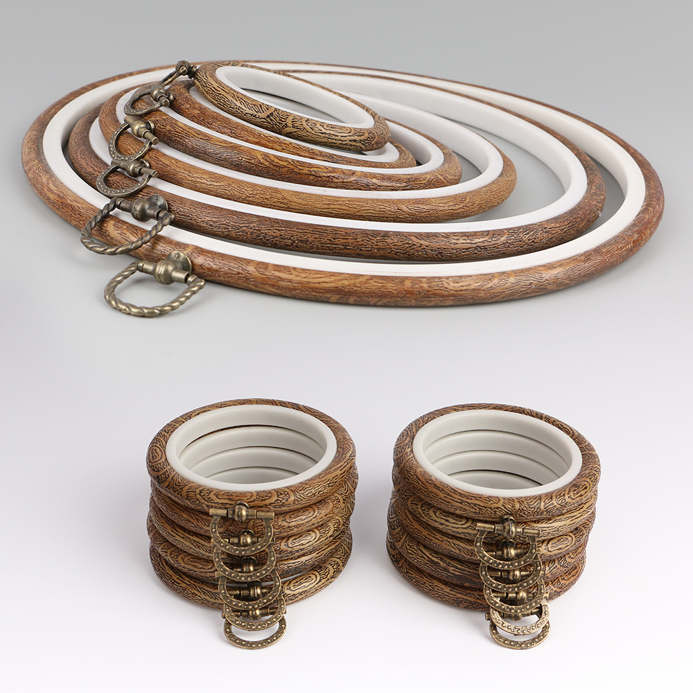 10pcs/Set 7.5-26cm Round Woode - Wood Ring Blank avaliação e preço