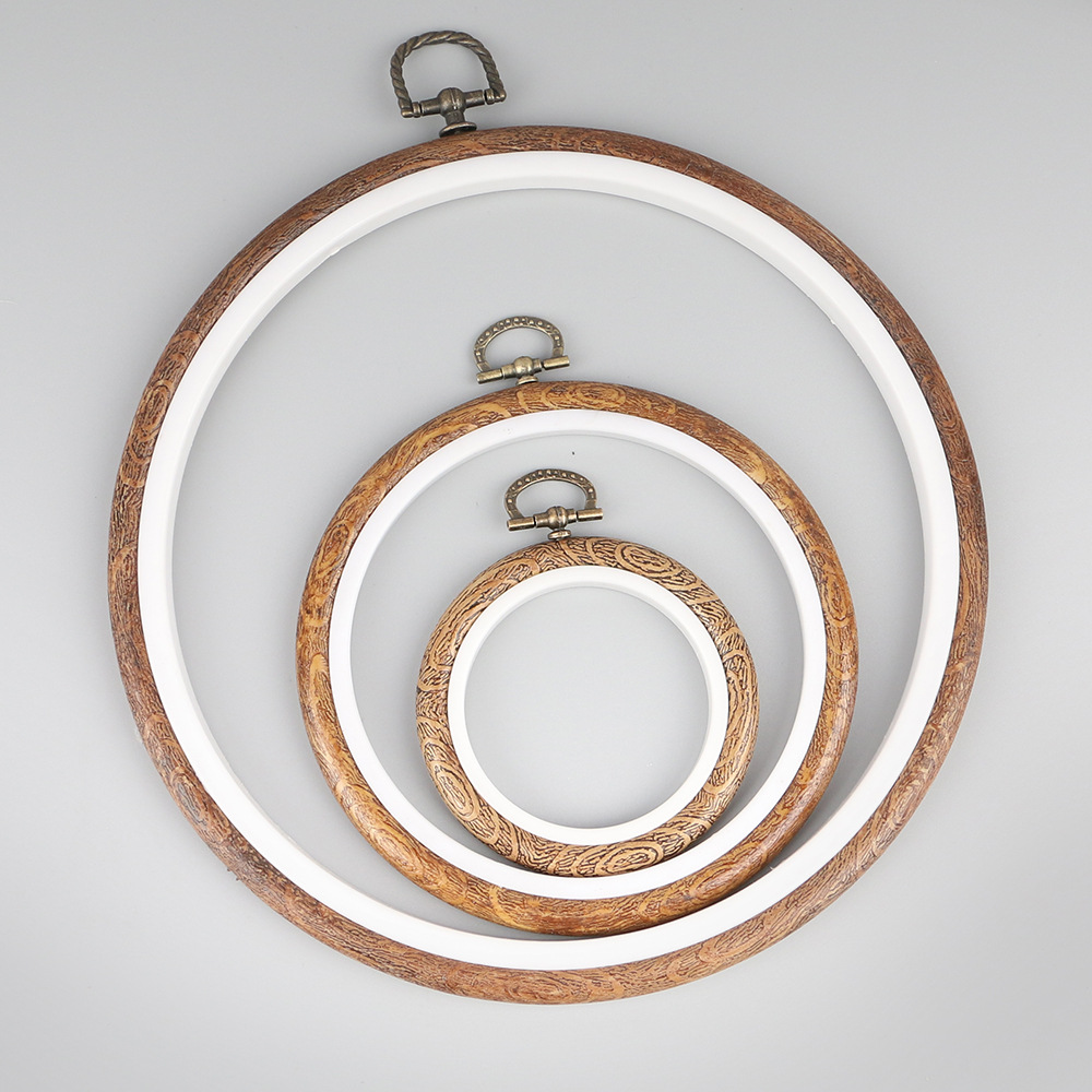 10pcs/Set 7.5-26cm Round Woode - Wood Ring Blank avaliação e preço