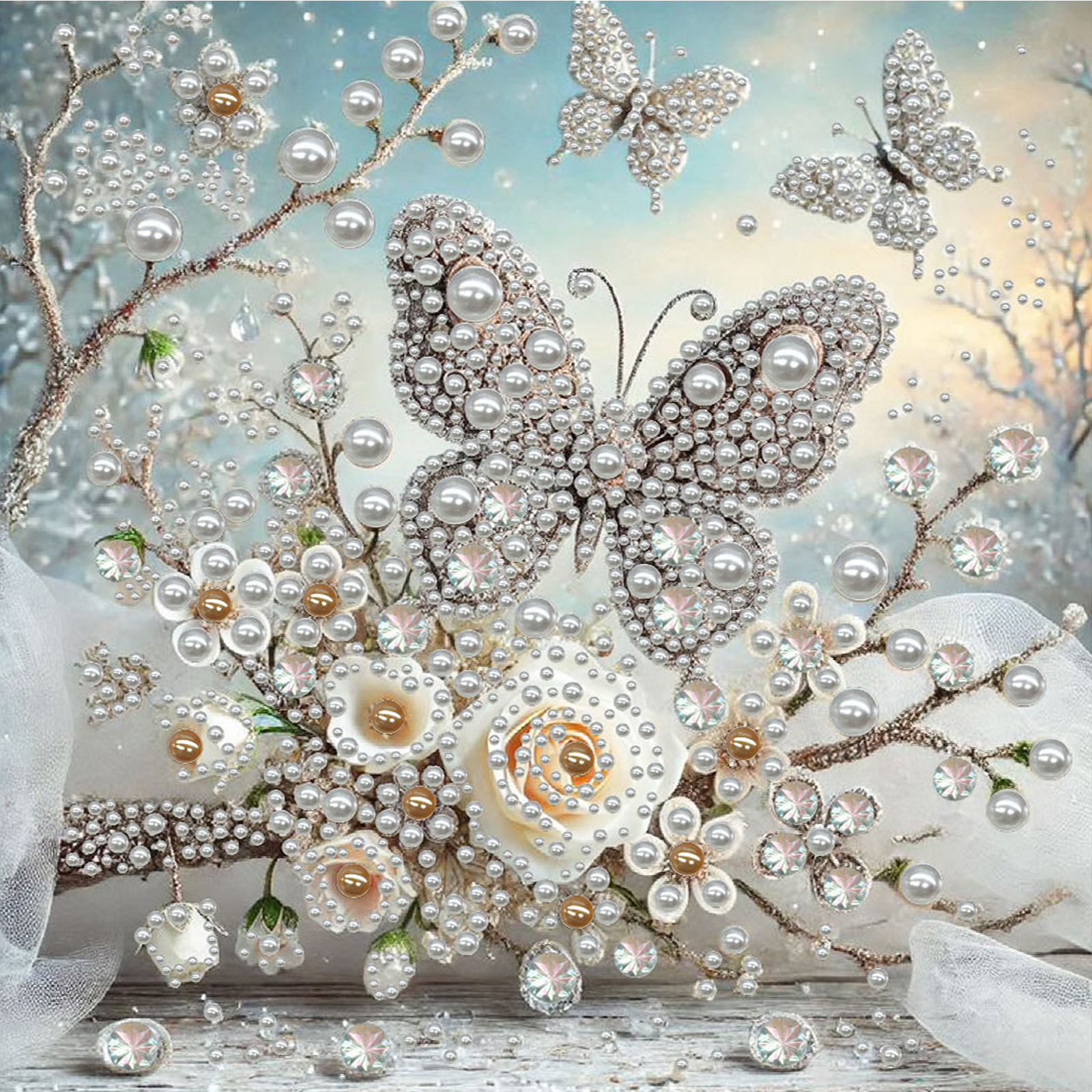 DIY Ladies Pearl Painting Kit  - Resin Craft For Beginners avaliação e preço