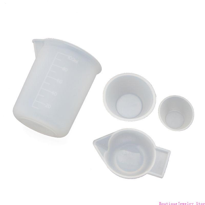 E1PE 4Pcs Silicone Mixing Cups - Mixing Cup Silicone avaliação e preço