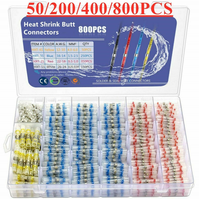800pcs Solder Seal Wire Connec - Heat Gun Small avaliação e preço