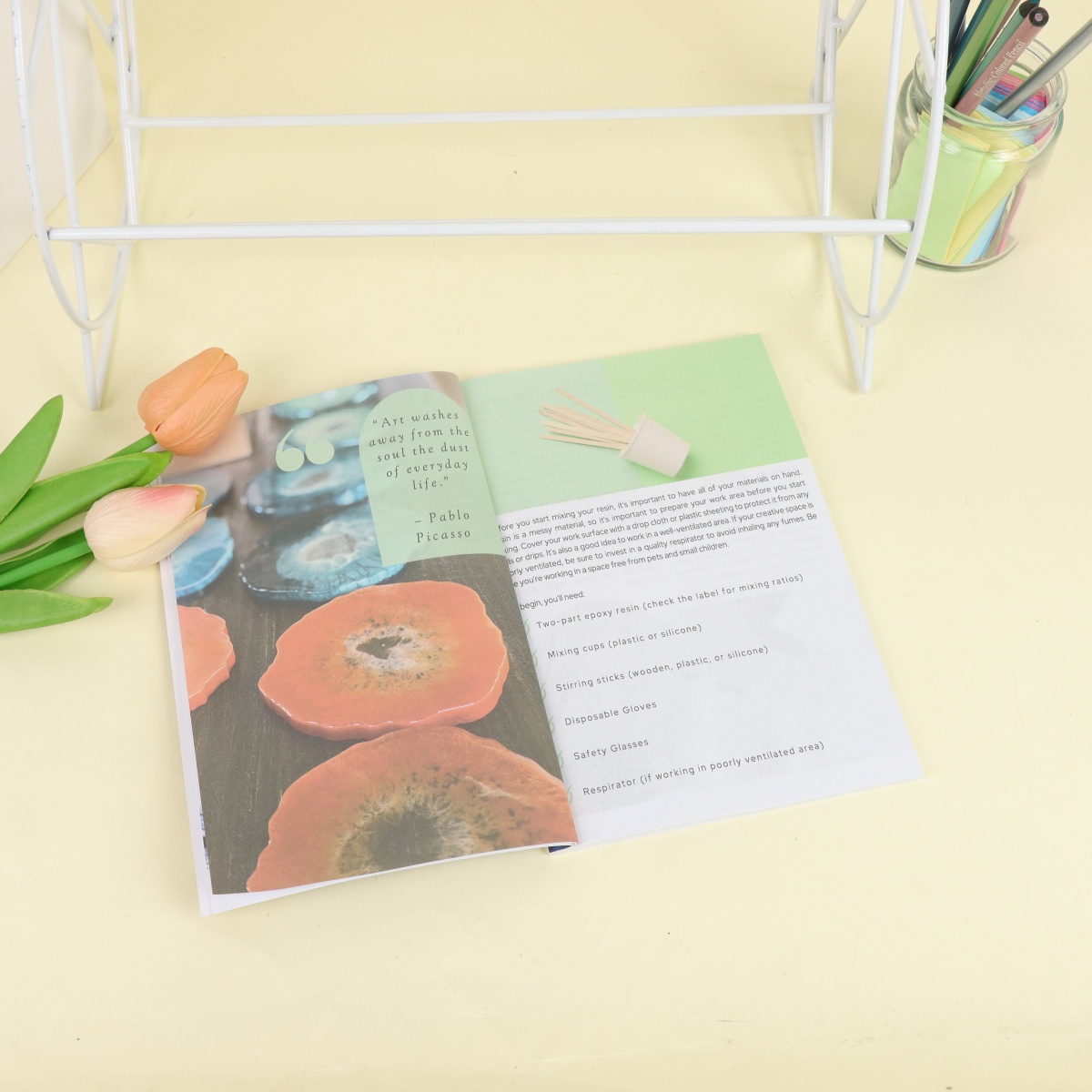 EPOXY RESIN CRAFTS FOR BEGINNE - Resin Craft For Beginners avaliação e preço